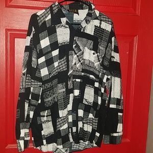 Grunge vintage button up